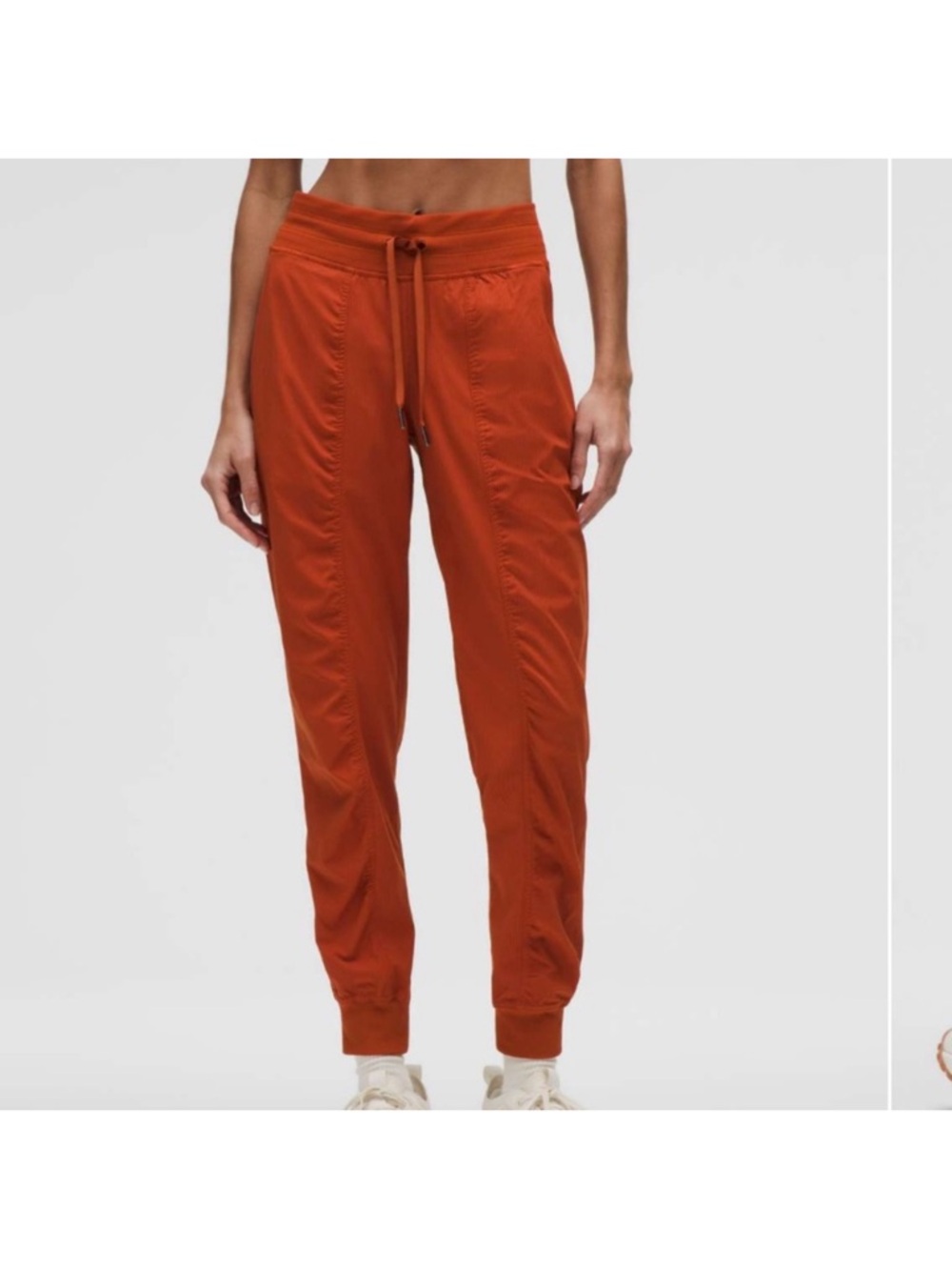 lululemon dance studio mid rise jogger - Rust